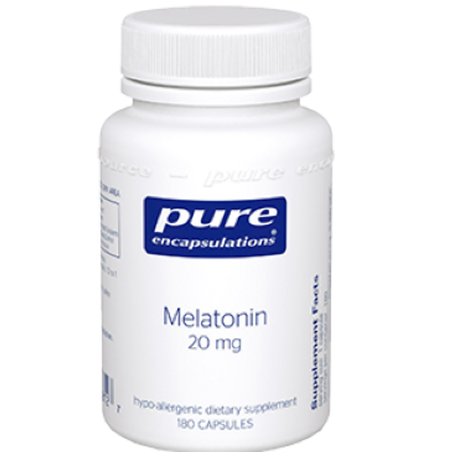 Pure Encapsulations Melatonin 20 mg 180 vcaps