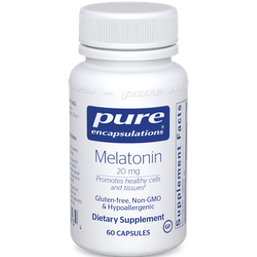 Pure Encapsulations Melatonin 20 mg 60 vcaps
