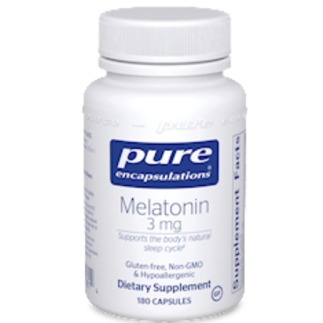 Pure Encapsulations Melatonin 3 mg 180 vcaps