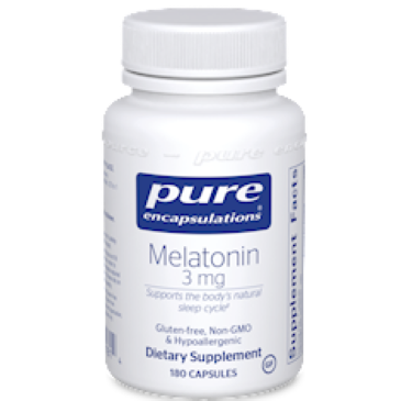 Pure Encapsulations Melatonin 3 mg 180 vcaps
