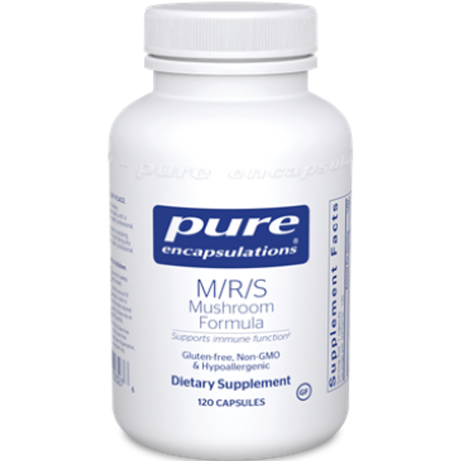 Pure Encapsulations M/R/S Mushroom Formula 120 vcaps