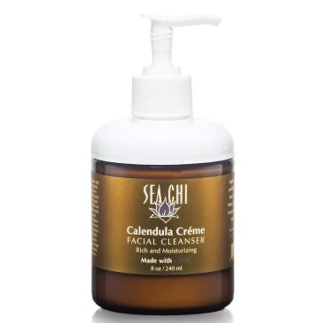 Sea Chi Organics Calendula Creme Facial Cleanser 240ml / 8 oz.