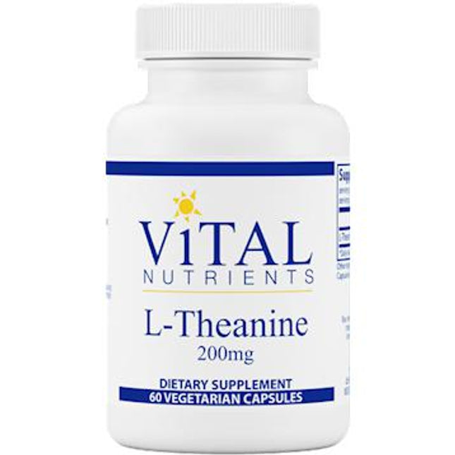Vital Nutrients L-Theanine 200 mg 60 caps