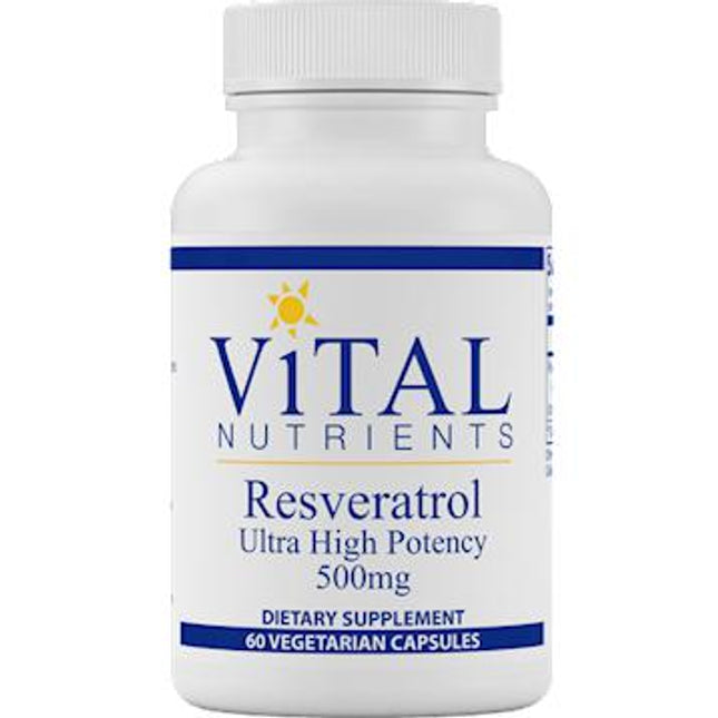 Vital Nutrients Resveratrol Ultra High Potency 60 vcaps
