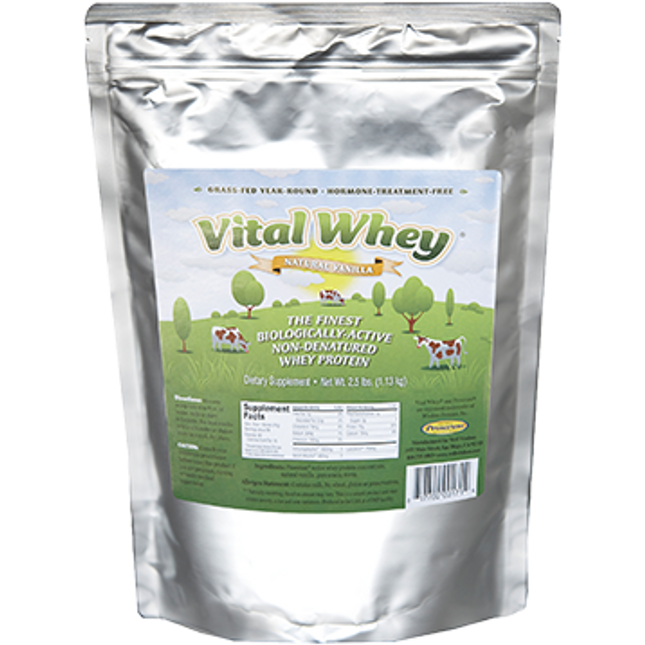 Well Wisdom Proteins Vital Whey Natural Vanilla 56 servings